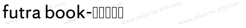 futra book字体转换